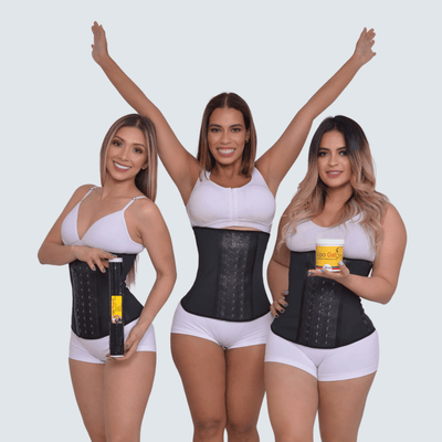 The Complete waist snatching Bundle(Lipo Gel 16 oz+ Lipo Plastic + Waist trainer)