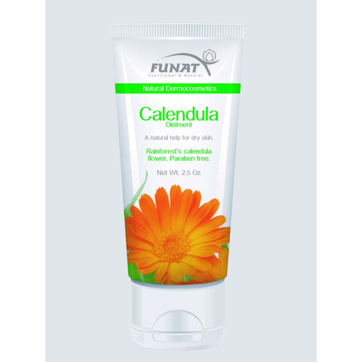 Funat Calendula marigold Ointment Healing Cicatrizing Natural Help For Dry Skin 5 Oz