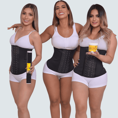 The Complete waist snatching Bundle(Lipo Gel 16 oz+ Lipo Plastic + Waist trainer)